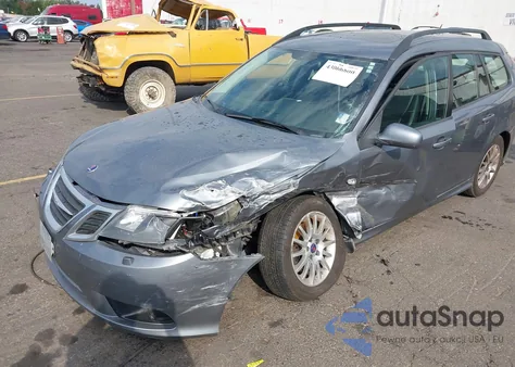 2008 Saab 9-3 2.0T z USA, uszkodzony, nr VIN YS3FB56Y381122218